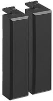 Комплект модульных заглушек DKC Avanti 0.5 мод. черный матовый картинка